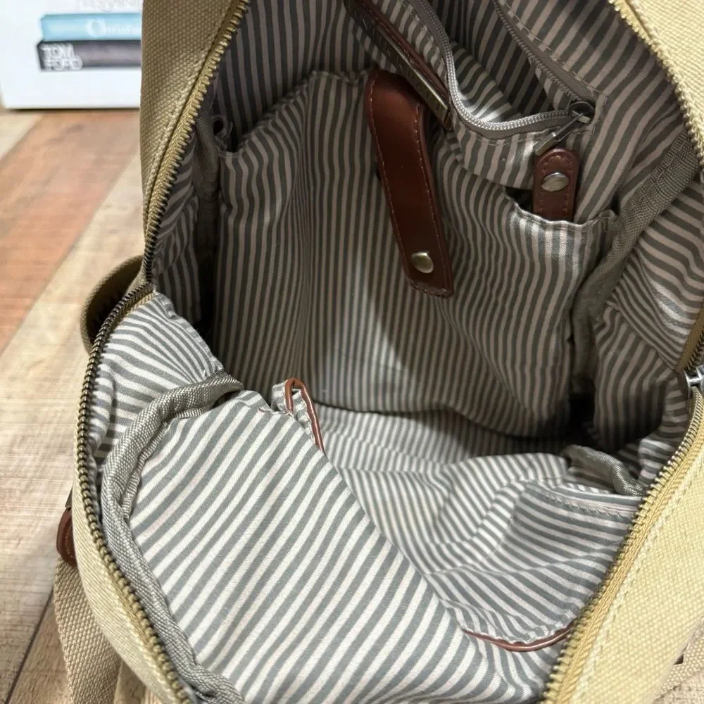 ANTIK KRAFT Willa Canvas Backpack